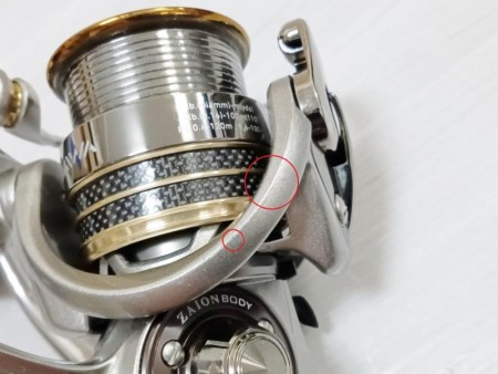 Daiwa ダイワ '12 LUVIAS ルビアス 2004H【中古Cランク】