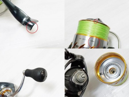 Daiwa ダイワ '13 CERTATE セルテート 2510R-PE【中古Cランク】