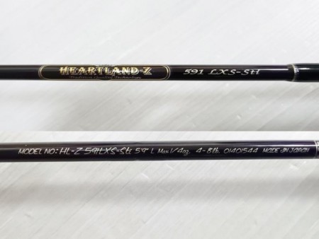 Daiwa ダイワ ハートランドZ HL-Z591LXS-Sti フィネススペシャル【中古Cランク】