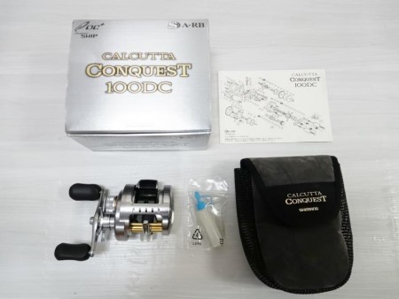 SHIMANO シマノ '10 カルカッタ コンクエスト 100DC 【中古Bランク】