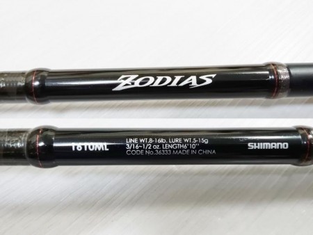 SHIMANO シマノ ZODIAS ゾディアス 1610ML【中古Cランク】