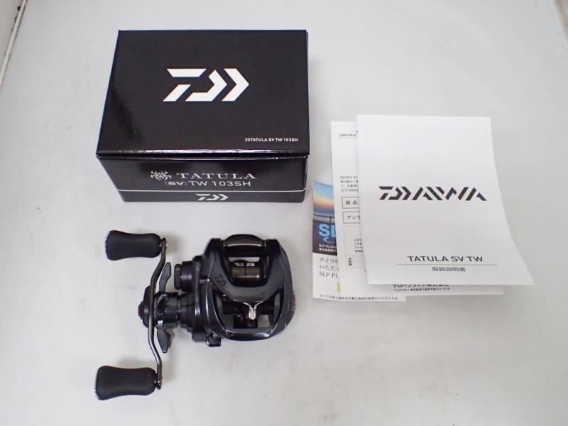 Daiwa ダイワ Tatula タトゥーラ Sv Tw 103sh 中古sランク ルアーショップ コング 東京国分寺の 中古ルアーショップ コング が運営する釣具のオンライン売買ベストサイト